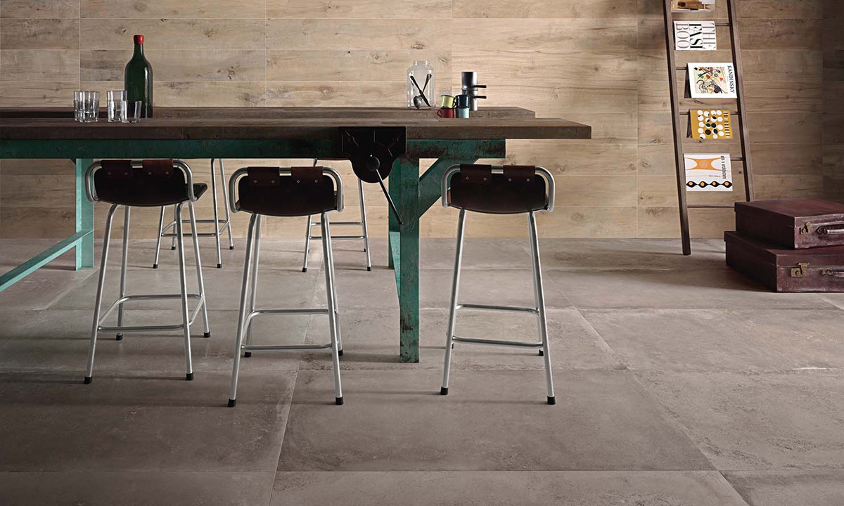 Sfeervolle tegelruimte